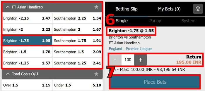 asian handicap 1.75 meaning in soccer betting