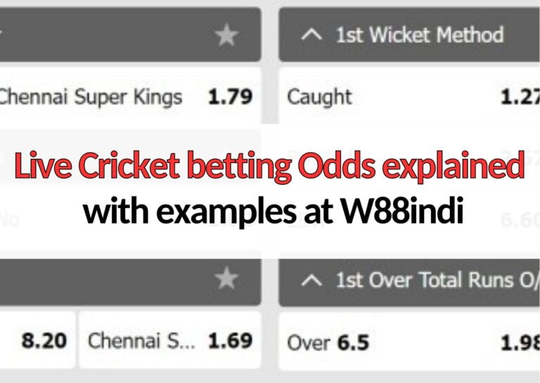 live cricket betting odds explained