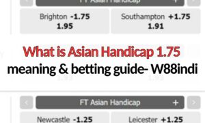 what is asian handicap 1.75 meaning