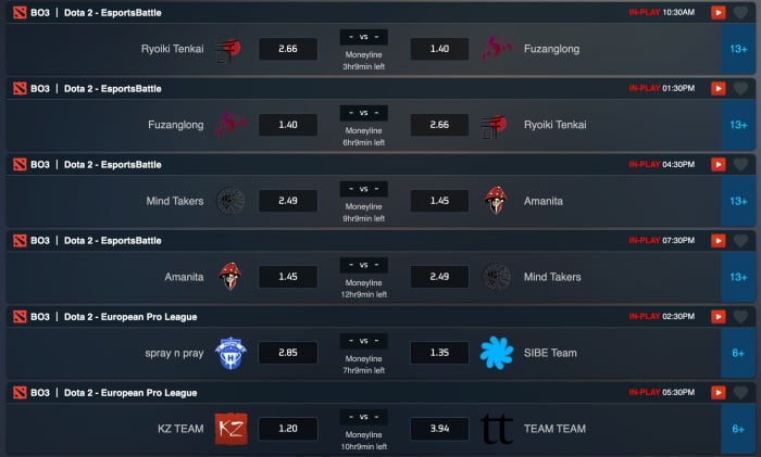 dota 2 betting tips and tactics online