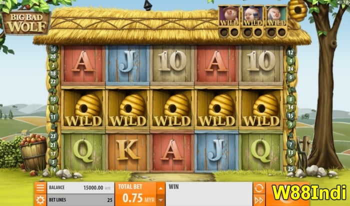 top slots games online at w88 big bad wolf