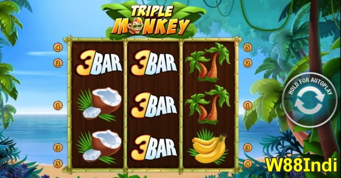 top slots games online at w88 triple monkey
