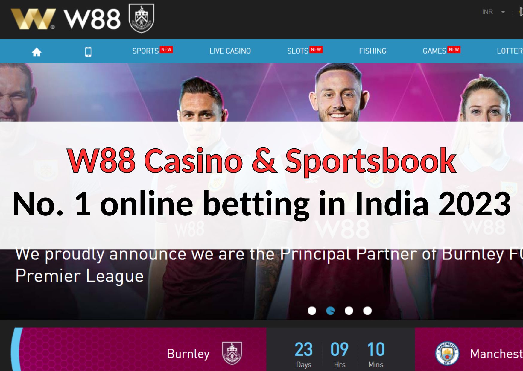 W88 Casino & Sportsbook - No. 1 online betting in India 2024