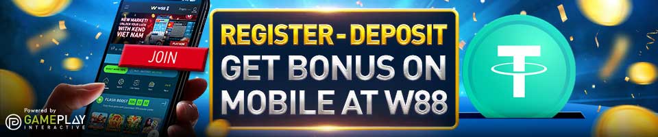 w88 free credit 5 usdt crypto currency account India 2023 register & win free bonus in mobile with minimum deposit