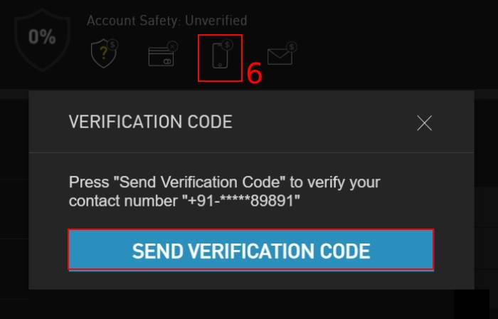 w88 free credit verification contact number verification ₹250