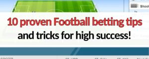 w88indi 10 proven football betting tips and tricks for beginners