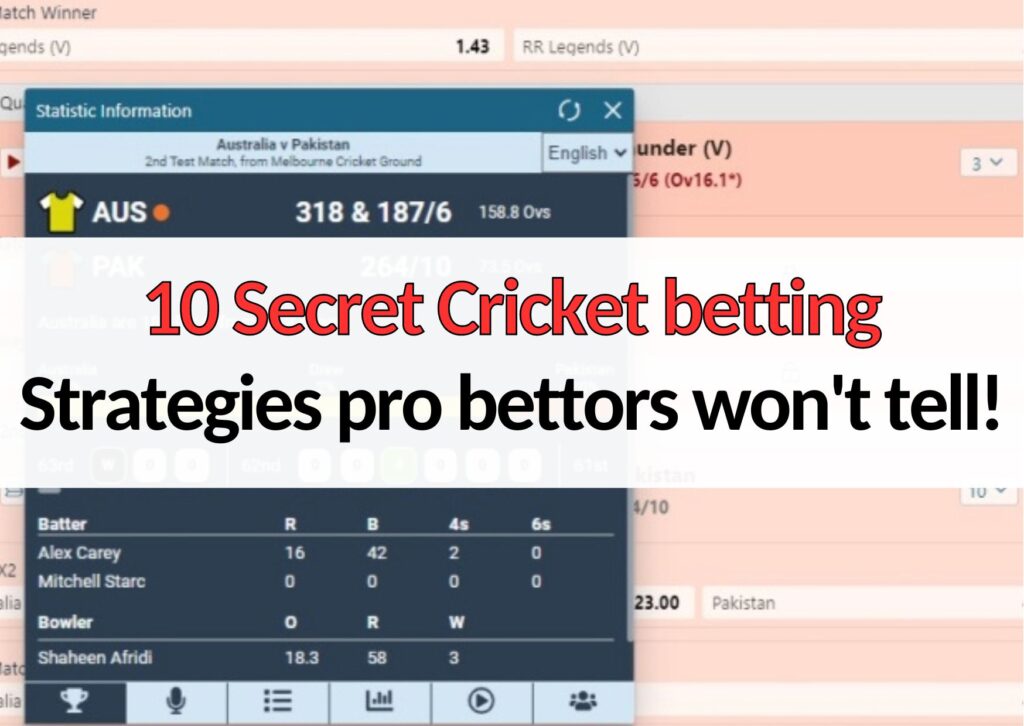 w88indi 10 secret cricket betting strategies pro bettors wont tell