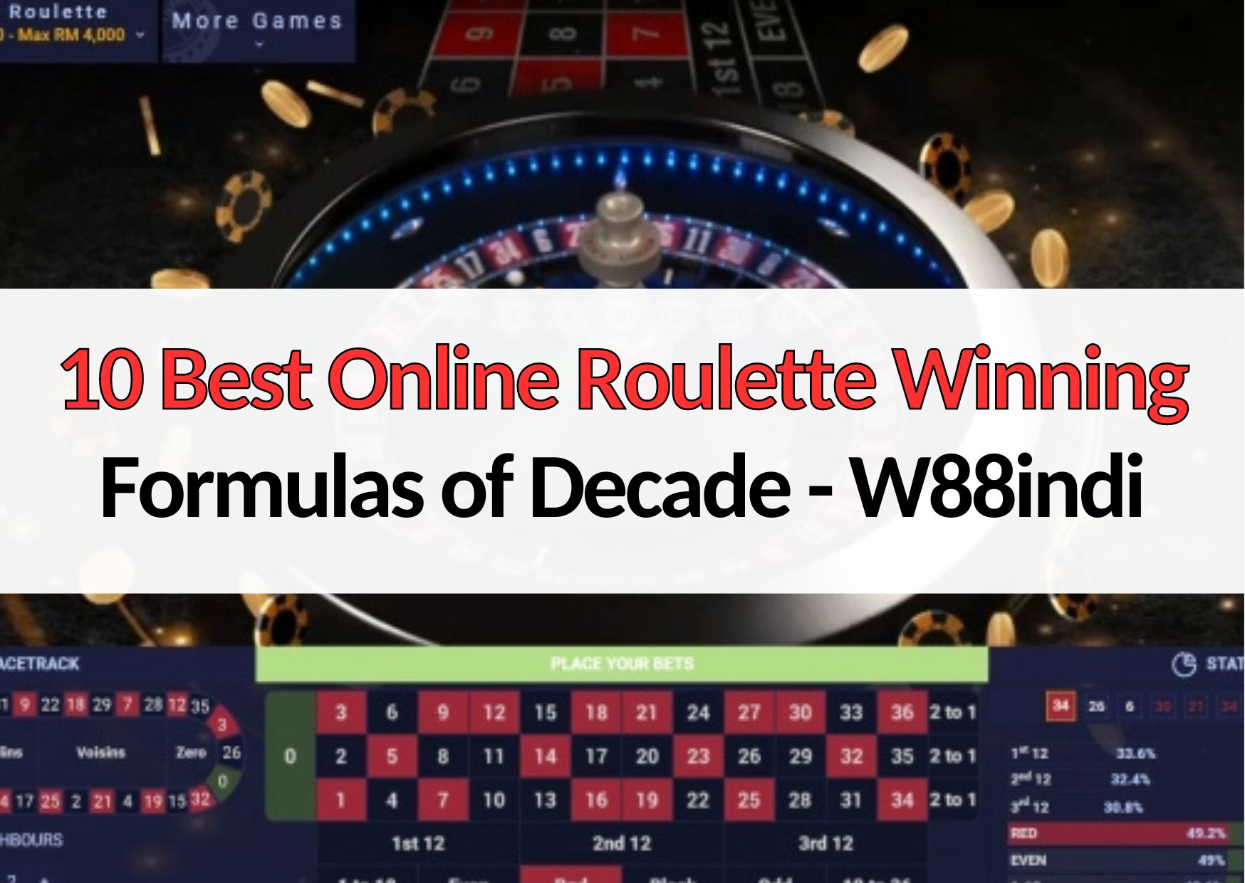10 best online roulette winning formula of the decade