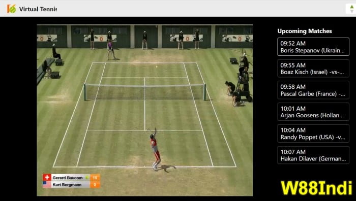 virtual tennis betting tutorial for beginners from w88indi