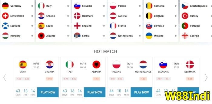 w88 euro 2024 bet on epl matches with w88indi tutorial guide