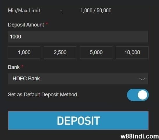 w88 review deposit