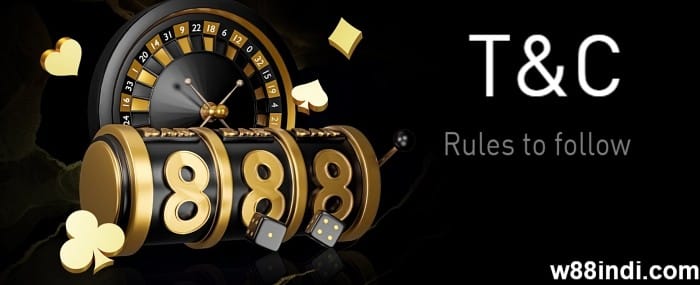 w88 vip club terms and conditions