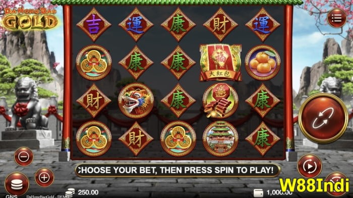 best slots with bonuses by w88indi Da Hong Bao Gold