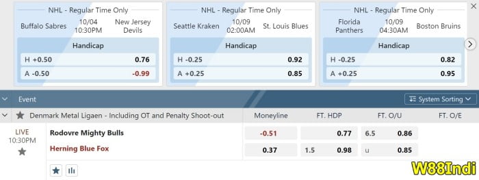 hockey betting tips for beginners by w88indi