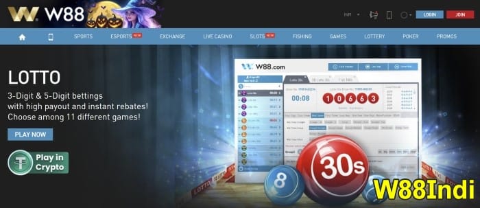 is online lottery legal in india play at w88 india best website