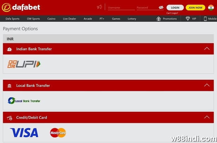 best upi betting sites in india dafabet