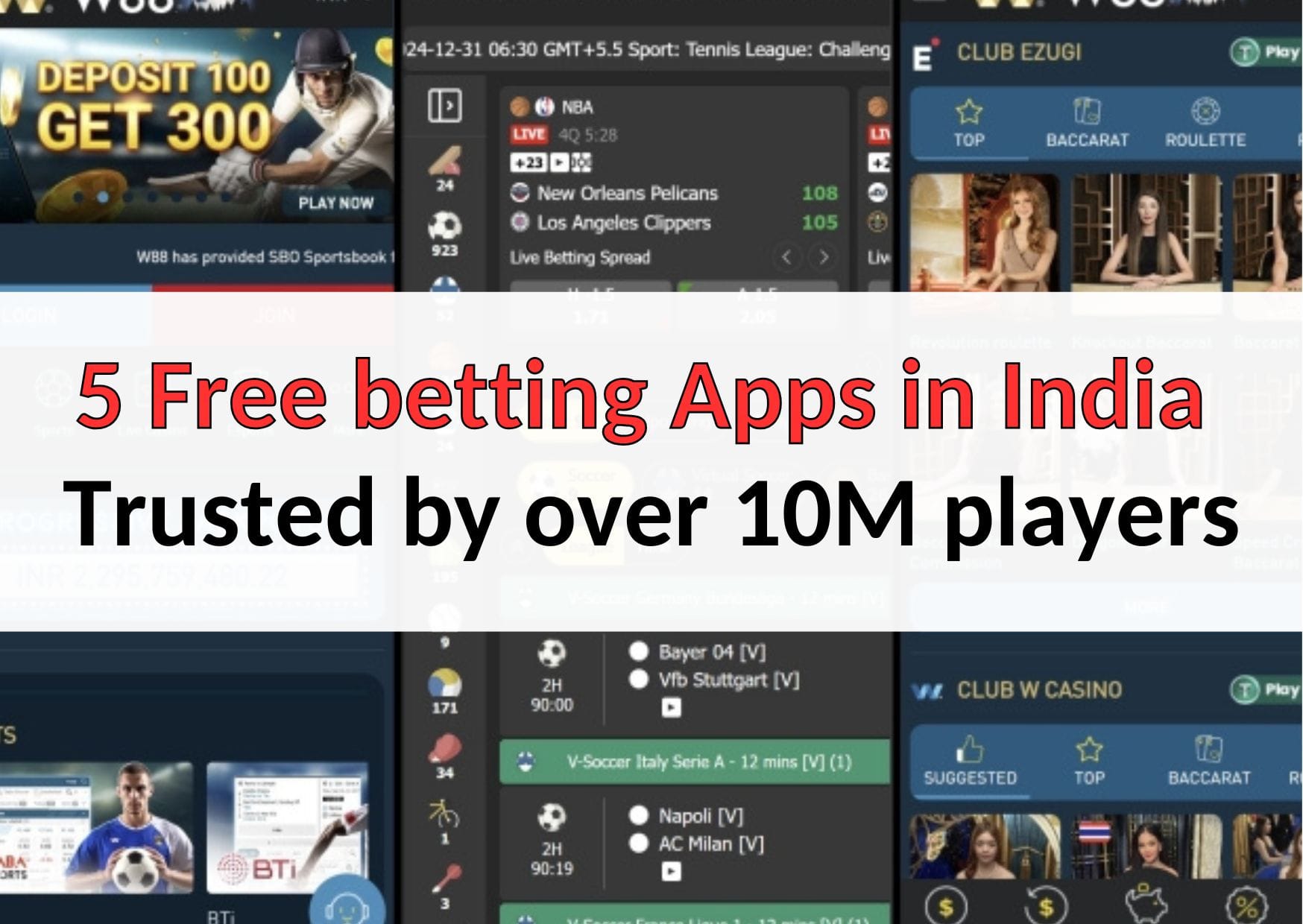 5 Free betting Apps in India for beginners