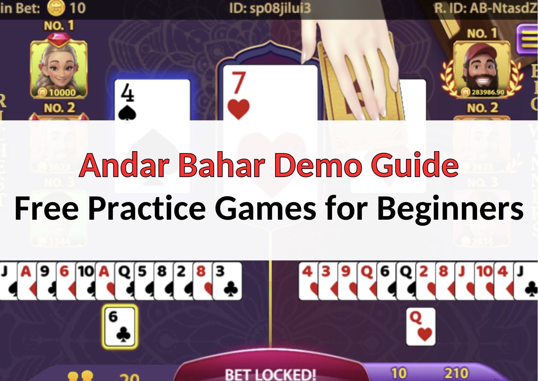 Andar Bahar Demo Guide - Free Practice Games for beginners