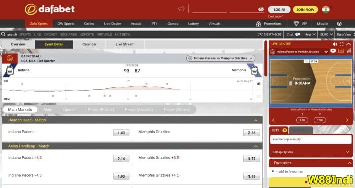 best basketball betting sites dafabet india