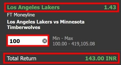 w88 example of betting odds how does basketball betting work