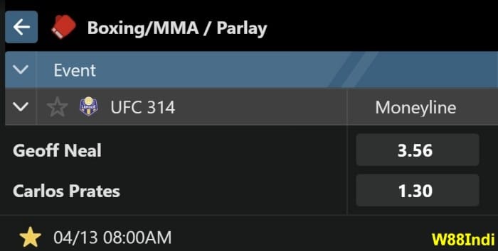 how does boxing betting work bet odds examples