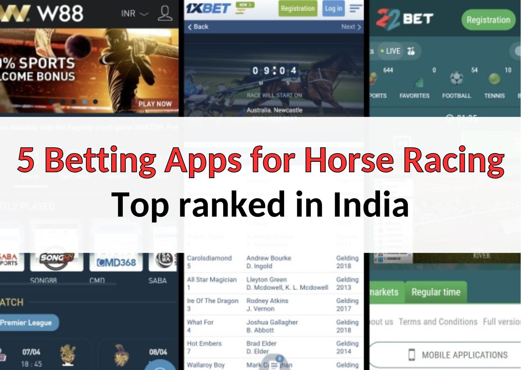 5 Betting Apps for Horse Racing