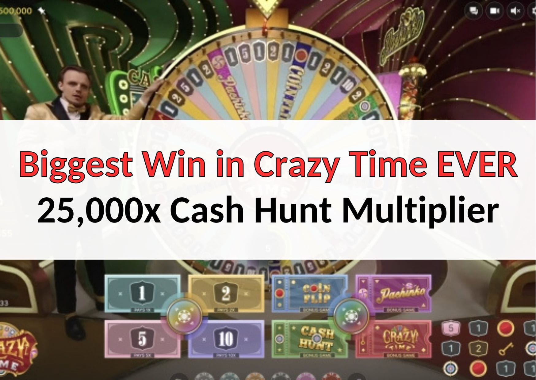 Biggest Win in Crazy Time ever