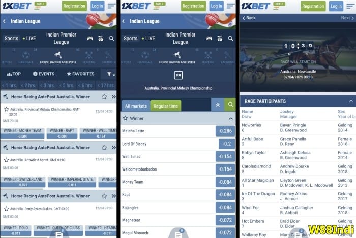 betting apps for horse racing for beginners 1xbet