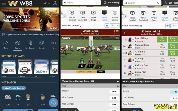 betting apps for horse racing in india w88 mobile