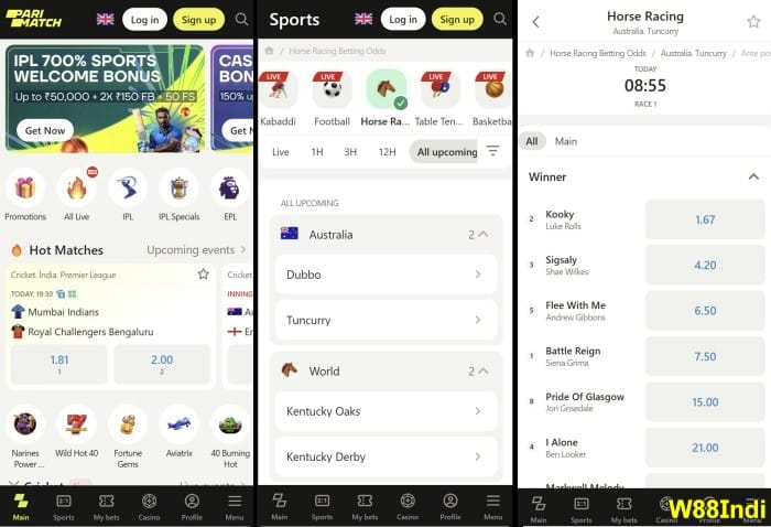 betting apps for horse racing parimatch