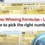 8 Keno Winning Formulas – Learn how to pick the right numbers