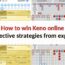 How to win Keno online – 8 Effective strategies from experts
