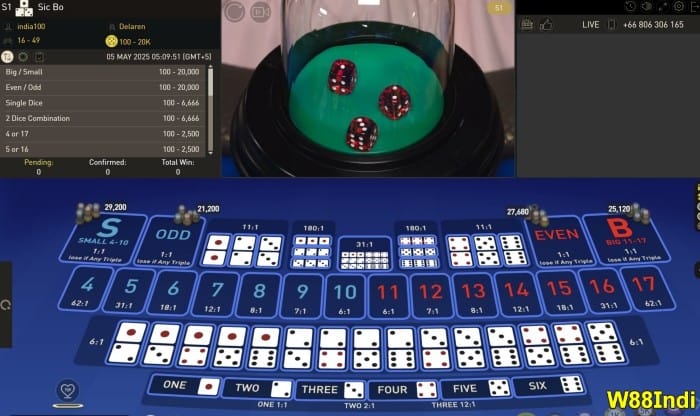 how are sic bo payout calculated in online casinos