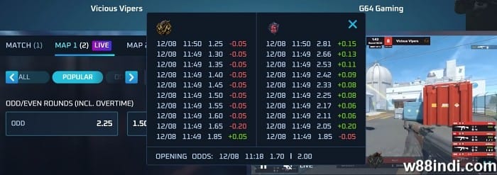 counter strike betting tips by w88indi