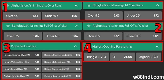 cricket betting markets advanced betting in sportsbooks