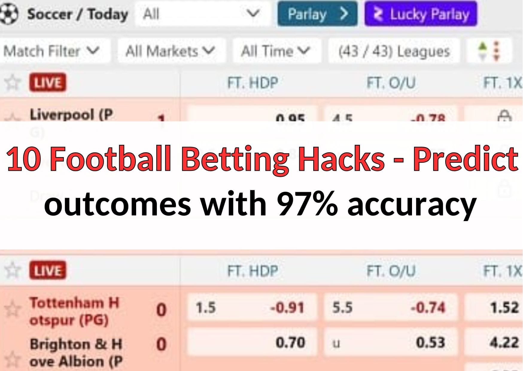football betting hacks w88indi