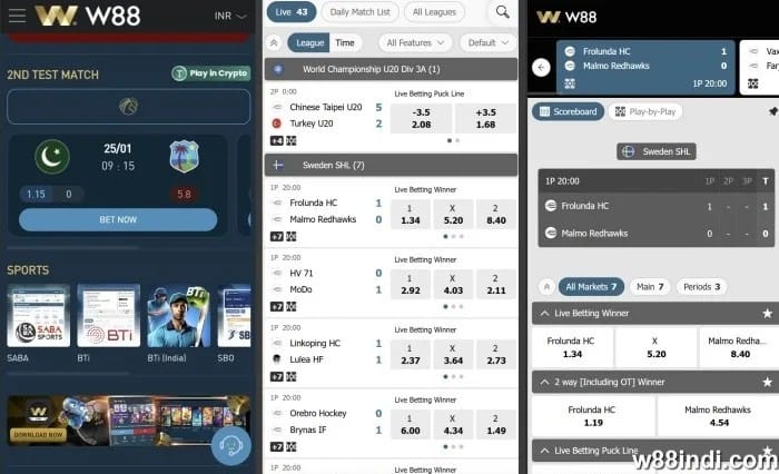 best hockey betting apps in india w88
