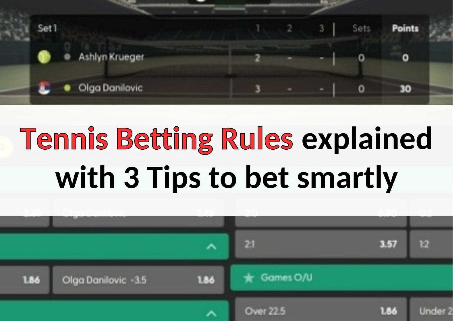tennis betting rules explained