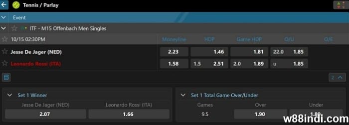 tennis betting rules with betting tips