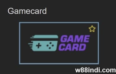 w88 deposit game card
