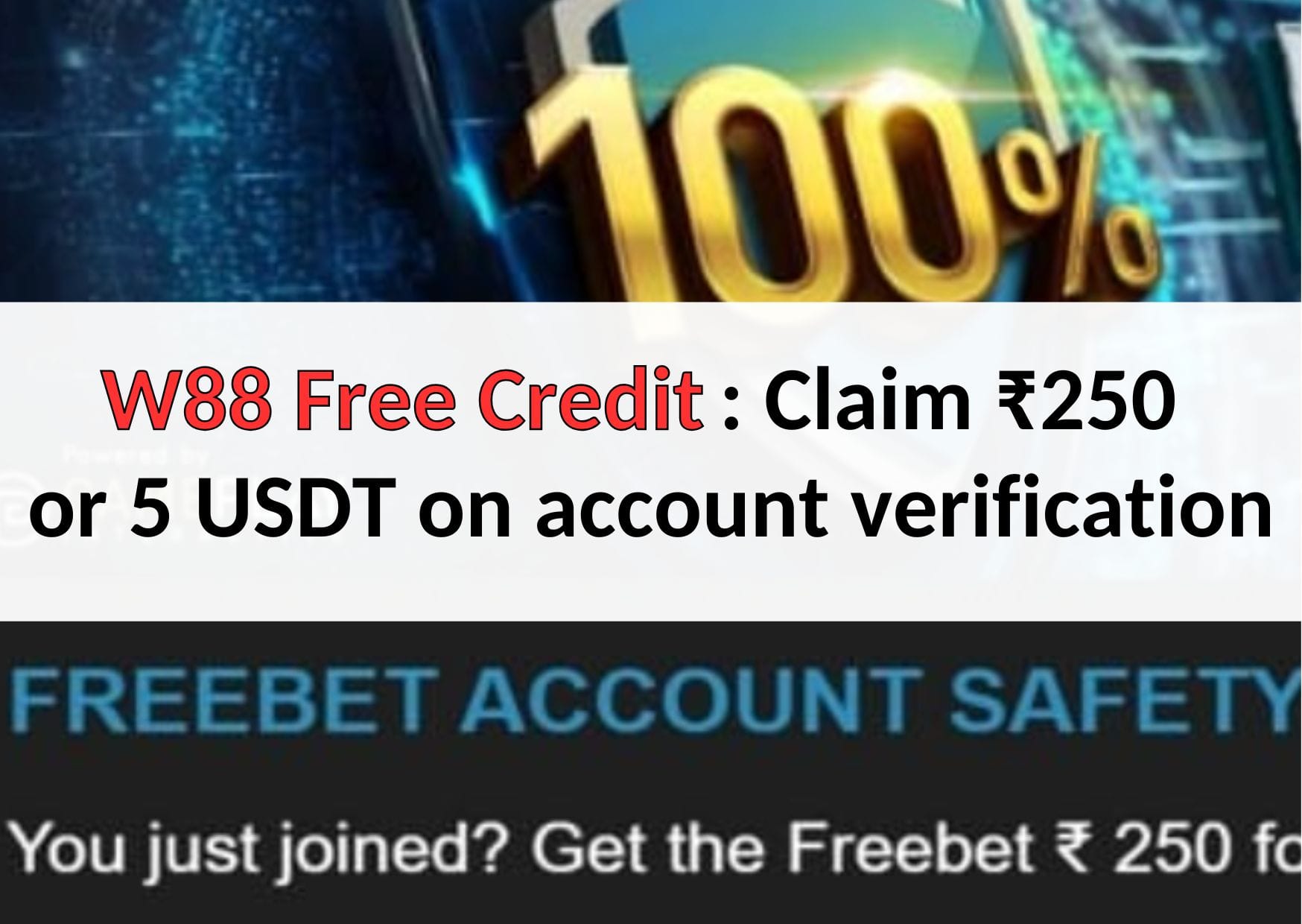 w88 free credit