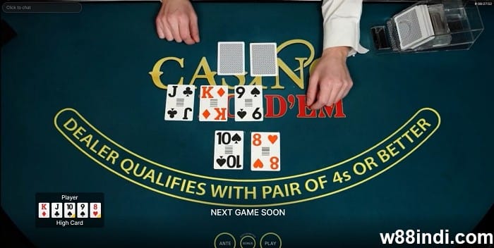 w88 live casino play poker online