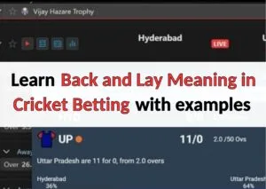 back and lay meaning in cricket betting