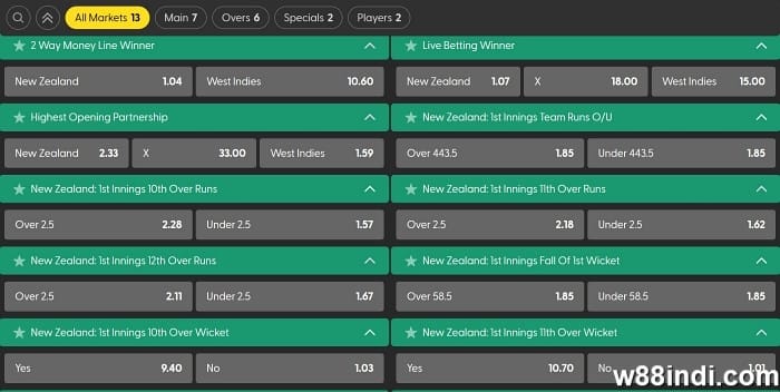 cricket betting terms learn their meanings