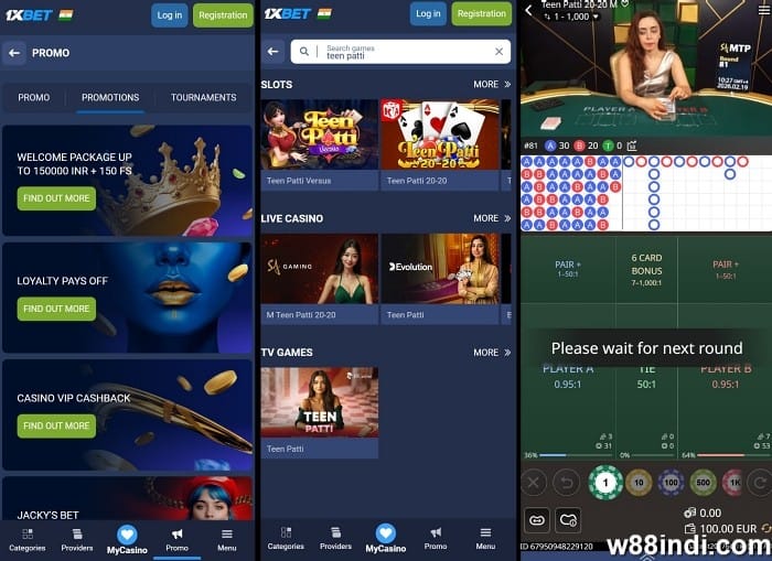 online 3 patti real money app 1xbet