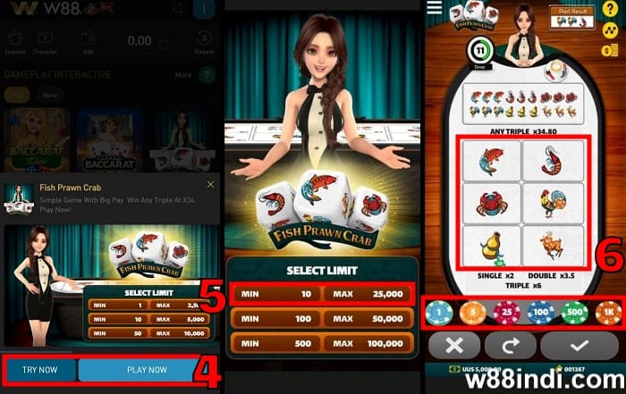 fish prawn crab download how to play step 2