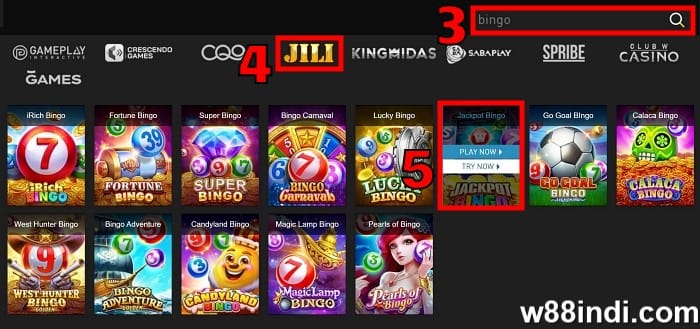 bingo jackpot real money guide step 2