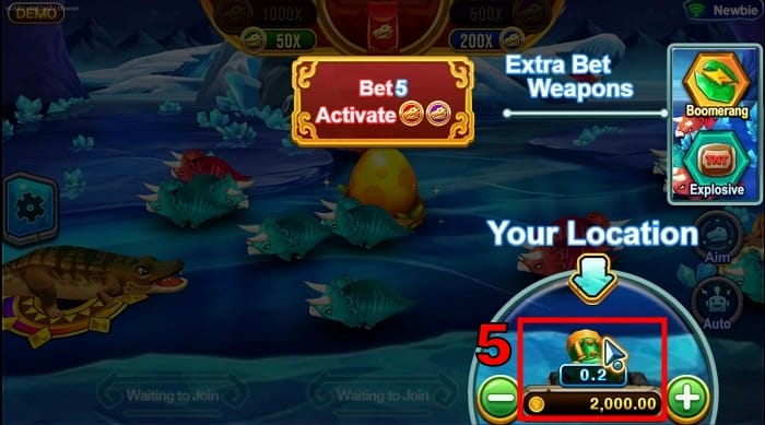 dragon master fishing guide step 3