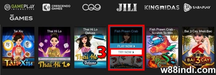 fish prawn crab demo game guide step 2