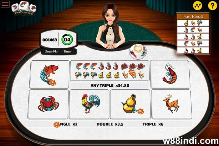 fish prawn crab demo game rules